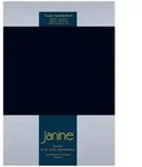 Janine Topper Comfort Jersey Spannbetttuch 140x200 cm - 160x220 cm | schwarz -