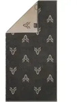 Caw&ouml; Handt&uuml;cher Alpenchic Allover Duschtuch 70x140 cm | granit - grau