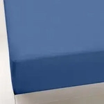 Formesse Bella-Donna Jersey Spannbettlaken 120x200 - 130x220 cm | meeresblau -...