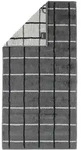 Caw&ouml; Handt&uuml;cher Noblesse Square Karo 1079 Handtuch 50x100 cm | anthrazit - grau