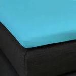 Formesse Bella Donna Topper Spannbetttuch La Piccola Restposten 180x200 cm | t&uuml;rkis