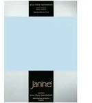 Janine Jersey Elastic Spannbetttuch 180x200 cm - 200x220 cm | hellblau - blau