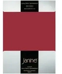 Janine Jersey Elastic Spannbetttuch 180x200 cm - 200x220 cm | granat - rot