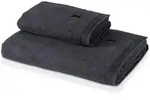 M&ouml;ve Superwuschel Frottier Handtuch XL 60x110 cm | grey - grau