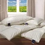 Billerbeck Daunendecke Nena 306 Kassette IV warm, F&uuml;llung: 100% G&auml;nsedaunen 155x220