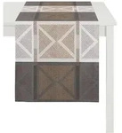 Apelt Tischl&auml;ufer Verona 44x140 cm | braunt&ouml;ne - braun;grau