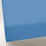 Formesse Jersey Spannbetttuch Bella Gracia 180x190 - 200x220 cm | azur - blau