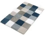 Kleine Wolke Badteppich Caro 60x105 cm | mare - beige;blau