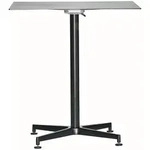 Gartenesstisch Vega aus Aluminium, modern, platzsparend klappbar, schwarz, f&uuml;r...