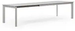 Gartentisch Konnor Aluminium, modern und ausziehbar, taupe, f&uuml;r 8-10 Personen,