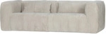 Sofa 3,5 Sitzer Bean mit Cordbezug, modernes Design, Natur, weich gepolstert...