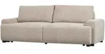 Schlafsofa Night & Day, weicher Melange-Stoff, modern, Natur, 3-Sitzer mit...
