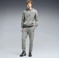 PUMA 682606_03, PUMA Essentials No. 1 Logo Jogginghose Herren, Kleidung, Grau, XL