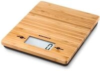 Soehnle Digitale K&uuml;chenwaage Bamboo aus Bambus mit praktischer Zuwiegefunktion