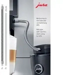 JURA Milchschlauch HP3 Edelstahlummantelung (24114) - Jura Herstellergarantie,
