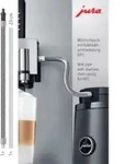 JURA Milchschlauch HP2 Edelstahlummantelung (24113) - Jura Herstellergarantie,