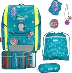 Scout S76400806100, Scout Genius Schulranzenset DIN 4 teilig Little Flowers