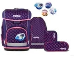 ergobag cubo light Schulranzen-Set PerlentauchB&auml;r