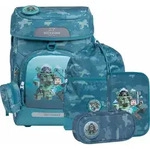 Beckmann Schulranzenset Plus Air - 6-tlg. Set Jungle Game