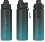 coocazoo Isolierte Edelstahl-Trinkflasche, Gradient Teal