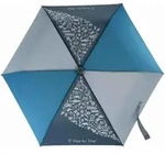Step by Step Regenschirm ""Petrol"", Magic Rain EFFECT