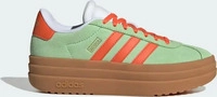 Adidas JQ4557, Adidas VL Court Kleinkind Sneaker - Gr&uuml;n - Gr&ouml;&szlig;e 35.5 - Leder Green