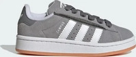 Adidas JQ6384, Adidas Campus Kinder Sneaker - Grau - Gr&ouml;&szlig;e 31.5 - Leder Grey