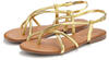 LASCANA Sandale goldfarben Gr. 42 für Damen