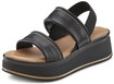LASCANA Plateausandaletten Damen schwarz Gr.35