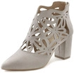 LASCANA High-Heel-Stiefelette Damen hellgrau Gr.36