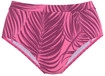 LASCANA ACTIVE Highwaist-Bikini-Hose Damen bordeaux-bedruckt Gr.34