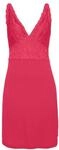 LASCANA Damen Neglig&eacute; rot Gr.32/34