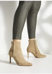 LASCANA High-Heel-Stiefelette Damen beige Gr.42