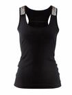 LASCANA Strandtop Damen schwarz Gr.32/34