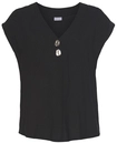 LASCANA Schlupfbluse Damen schwarz Gr.34