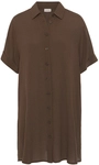 LASCANA Longbluse Damen braun Gr.40