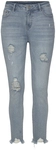 BUFFALO Destroyed-Jeans Damen blue-washed Gr.34
