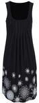 BEACHTIME BY LASCANA Strandkleid Damen schwarz-wei&szlig; Gr.34