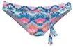 VENICE BEACH Bikini-Hose Damen blau-orange Gr.34