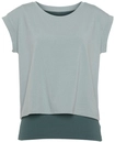 LASCANA ACTIVE 2-in-1-Shirt Damen gr&uuml;n Gr.XS (32/34)