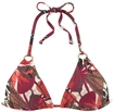 LASCANA Triangel-Bikini-Top Damen rot bedruckt Gr.38 Cup C/D