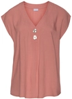 LASCANA Schlupfbluse Damen peach Gr.34