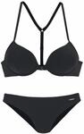 BRUNO BANANI Push-Up-Bikini Damen schwarz Gr.32 Cup AA