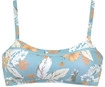 SUNSEEKER Bustier-Bikini-Top Damen aquablau-bedruckt Gr.32 Cup A/B