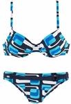 KANGAROOS B&uuml;gel-Bikini Damen marine-blau Gr.36 Cup B