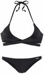 BENCH. Triangel-Bikini Damen schwarz Gr.32 Cup A/B