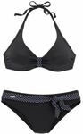 BUFFALO B&uuml;gel-Bikini Damen schwarz Gr.36