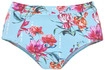 SUNSEEKER Highwaist-Bikini-Hose Damen hellblau-bedruckt Gr.34