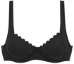 LASCANA B&uuml;gel-Bikini-Top Damen schwarz Gr.36 Cup F