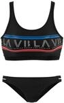 VENICE BEACH Bustier-Bikini Damen schwarz Gr.34